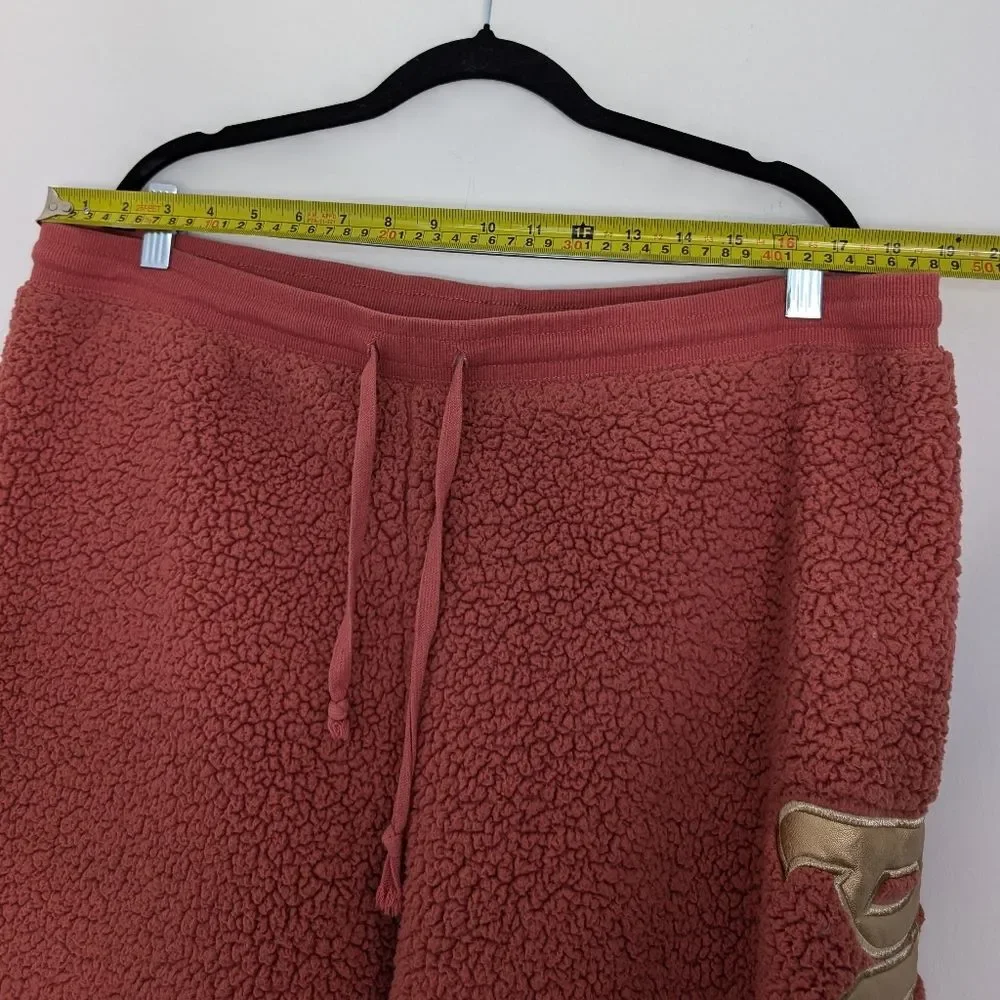 Disneyland Resort Spirit Jersey Sherpa Fleece Elastic Waist Sweatpants Sz XXL - Picture 14 of 16